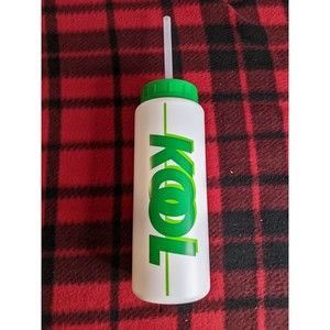 Vintage Kool Cigarettes Water Bottle Green White EUC